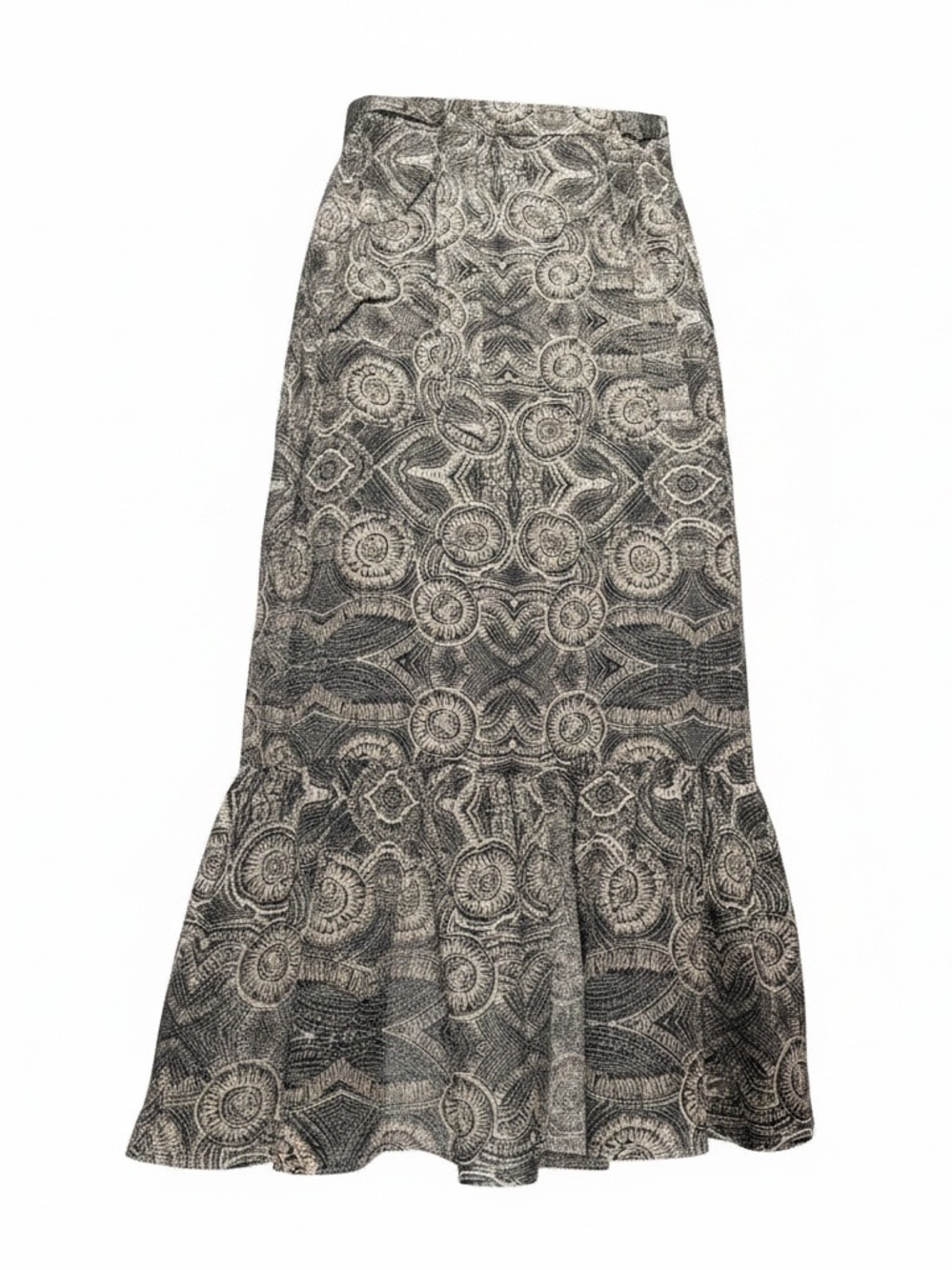 Lithe Anthropologie silk bohemian skirt